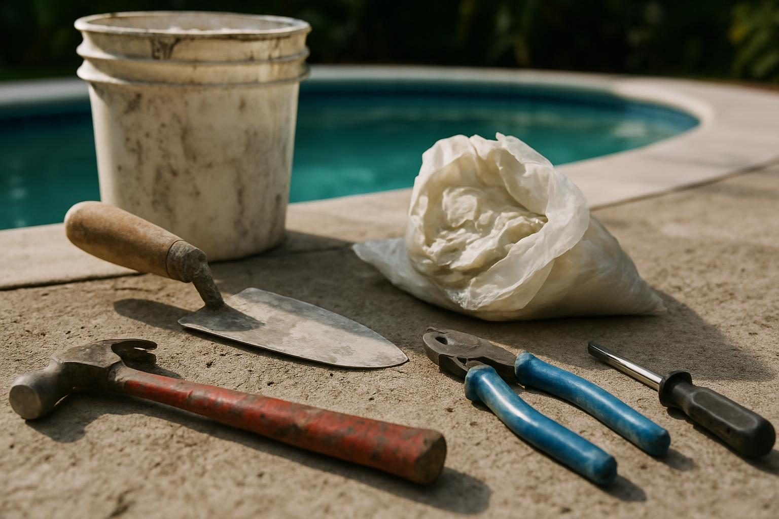 Stock photo: Pool Repair